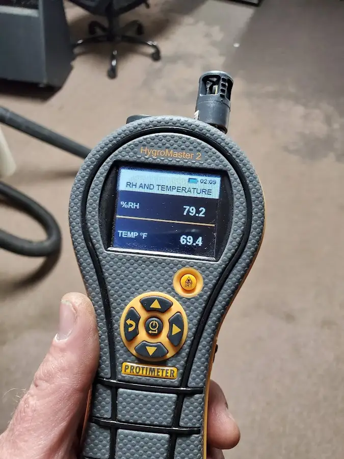 Moisture meter humidity assessment for Fire & Smoke Damage Restoration in Ives Estates