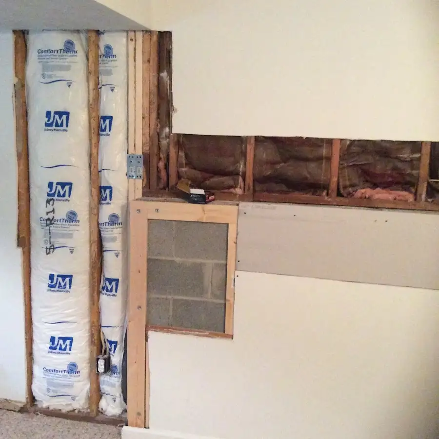 Wall insulation replacement during Odor Removal & Deodorization in Ives Estates